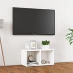vidaXL Tv-meubel 72x35x36,5 cm bewerkt hout wit, Nieuw, Verzenden