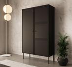 Meubella Dressoir 100 cm zwart | Opbergkast modern, Huis en Inrichting, Kasten | Overige, Verzenden, Nieuw