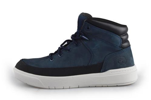 Timberland Hoge sneakers in maat 41½ Blauw | 5% extra, Kleding | Heren, Schoenen, Blauw, Zo goed als nieuw, Sneakers, Verzenden