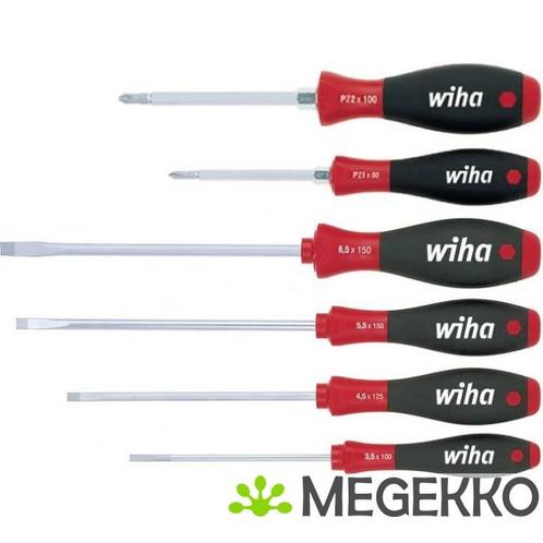 Wiha - Screwdriver Set Softfinish 302sf Zk6 So  Satz 6-tlg., Computers en Software, Overige Computers en Software, Nieuw, Verzenden