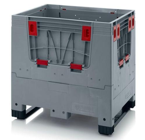 Opvouwbare palletbox 800x600x730mm met 4 inwerpluiken, Doe-het-zelf en Bouw, Kratten en Dozen, Ophalen of Verzenden