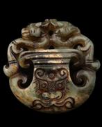 Amulet - Taotie, draak, feniks - Bewaker van de deuren -