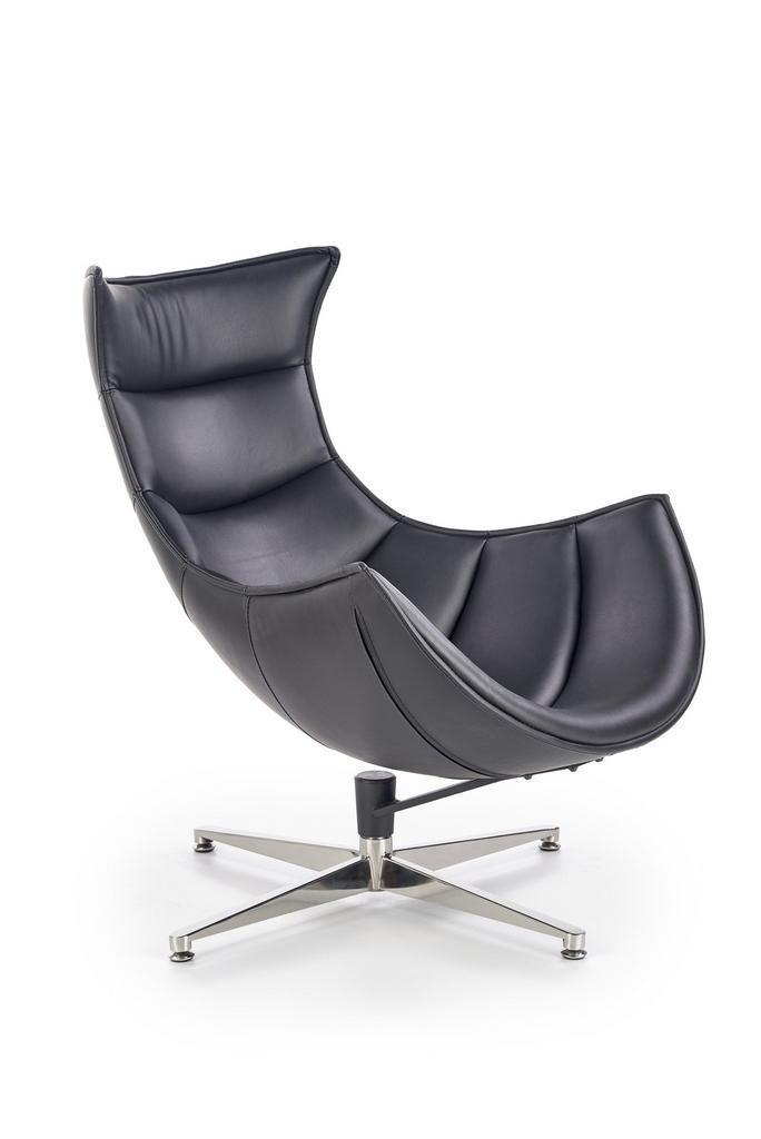 Zwart Fauteuil 86x96cm | Retour Deal, OP = OP!, Huis en Inrichting, Fauteuils, 75 tot 100 cm, 75 tot 100 cm, Nieuw, Verzenden