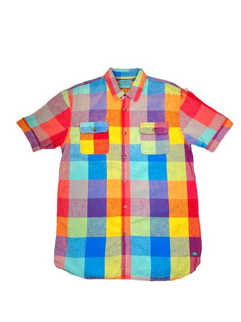 Scotch & Soda Heren overhemd (55% linnen) Maat L, Vêtements | Hommes, Chemises, Enlèvement ou Envoi