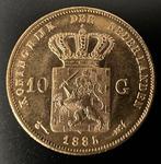 Nederland. Willem III (1849-1890). 10 Gulden 1885, Postzegels en Munten