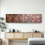 Ksavera - Gold Abstract painting A955 - XXL diptych, Huis en Inrichting, Nieuw