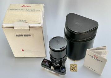 Leica Elmarit-M 1:2.8/135 + goggles Telelens