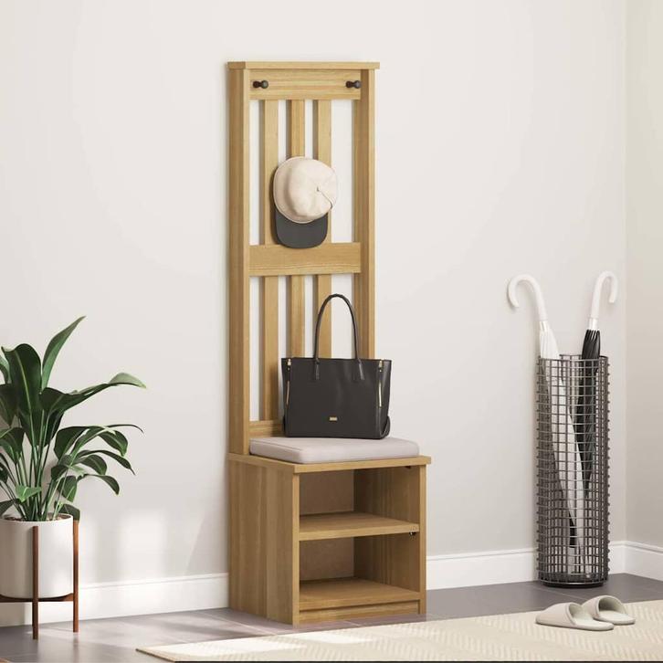 vidaXL Halboom SANDNES 45x40x159,5 cm massief grenenhout, Huis en Inrichting, Overige Huis en Inrichting, Nieuw, Verzenden