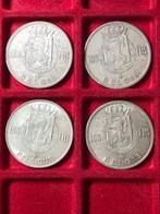 België. Leopold III. 100 Franchi Belga Lotto 4 monete