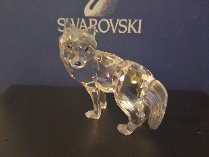 Swarovski - Beeldje - Wolf - 207549 - Kristal, Antiek en Kunst, Curiosa en Brocante