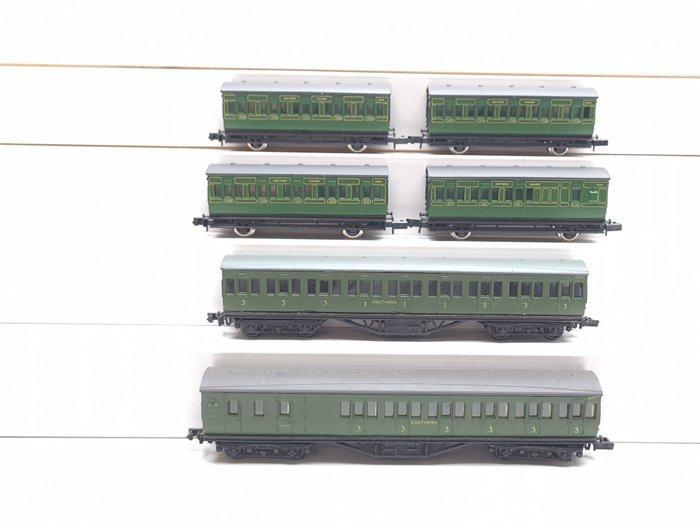 Graham Farish N - Modeltrein personenwagen (6) - 6x, Hobby en Vrije tijd, Modeltreinen | N-Spoor