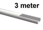 LED Profiel 3 meter - 7mm slim - plat model, Doe-het-zelf en Bouw, Metalen, Nieuw, Verzenden