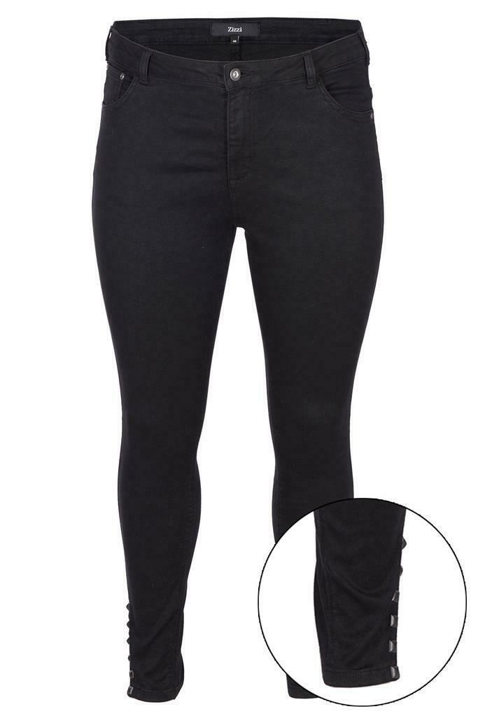 Jeans Zizzi AMY CROPPED super slim maat 52, Kleding | Dames, Broeken en Pantalons, Verzenden