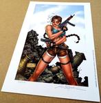 Park, Andy - 2 Offset Print - Tom Raider - Lara Croft - 1999, Nieuw
