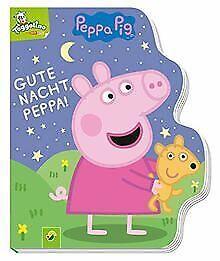 Gute Nacht, Peppa - Peppa Pig: PappbilderBook mit Kontu..., Boeken, Overige Boeken, Gelezen, Verzenden