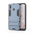 iPhone XS Max - Robotic Armor Case Cover Cas TPU Hoesje Navy, Telecommunicatie, Verzenden, Nieuw