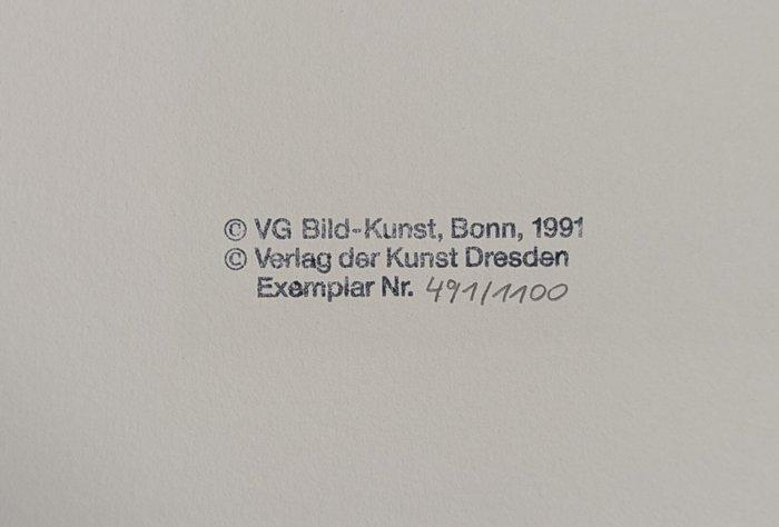 Pablo Picasso (1881-1973) - Großer Frauenkopf mit, Antiek en Kunst, Antiek | Overige Antiek