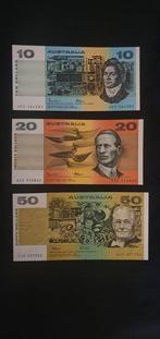 Australië. - 3 Banknotes - Various Dates  (Zonder