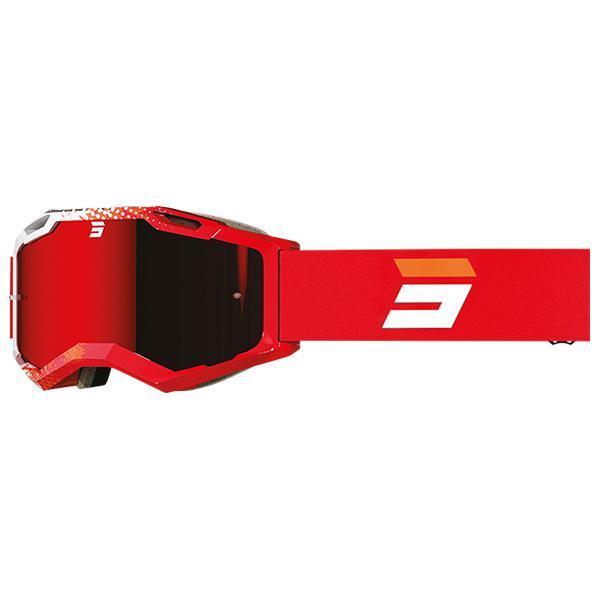 Shot Iris 2.0 Fusion Rood Glanzend Crossbril 2026 Collectie, Motoren, Onderdelen | Overige, Verzenden