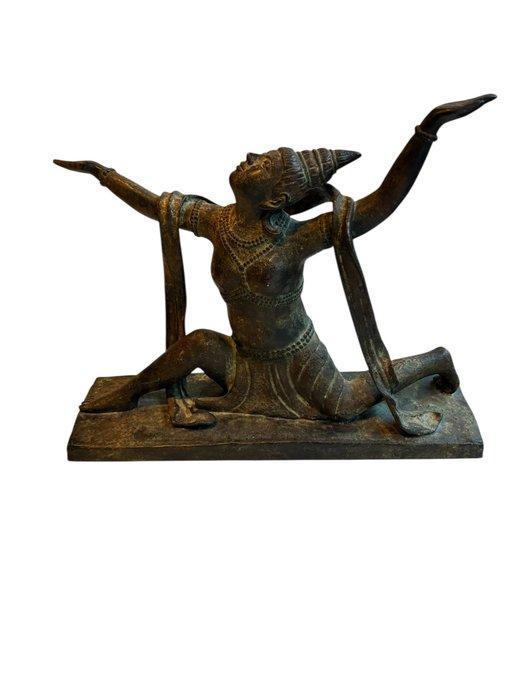Aspsara - Brons - Thailand - 20e eeuw, Antiquités & Art, Art | Art non-occidental