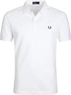 Fred Perry Poloshirt Wit maat Maat 46 (S) of kleiner Heren, Kleding | Heren, Polo's, Verzenden, Wit, Nieuw, Fred Perry