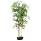 vidaXL Bambou artificiel 500 feuilles 80 cm vert, Neuf, Verzenden