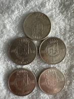 België. 100 Francs Lot de 5 pièces (Zonder minimumprijs), Timbres & Monnaies