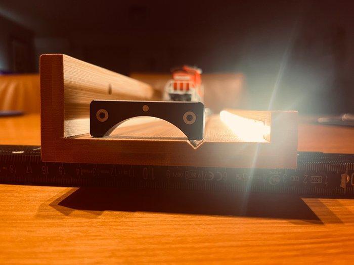 DBD H0 - Model treinbevestiging (1) - Rollenbank met, Hobby en Vrije tijd, Modeltreinen | H0