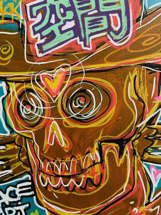 Flör (1978) - Spacecowboy Power, Antiek en Kunst, Kunst | Schilderijen | Modern