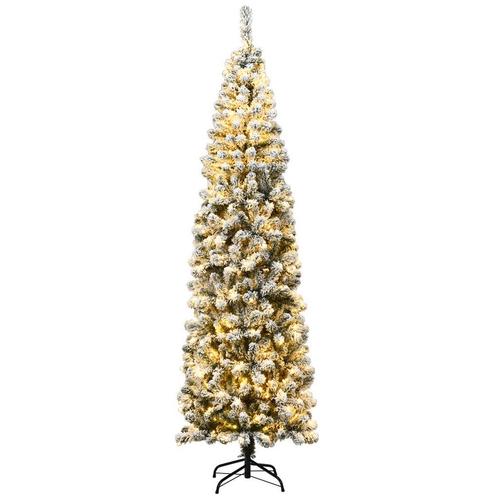 Tweedekans | Costway Kunstkerstboom Met Metalen Standaard -, Diversen, Kerst, Ophalen of Verzenden