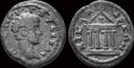 198-209ad Bithynia Nicae Geta, as Caesar Ae17 tetrastyle..., Timbres & Monnaies, Monnaies & Billets de banque | Collections, Verzenden