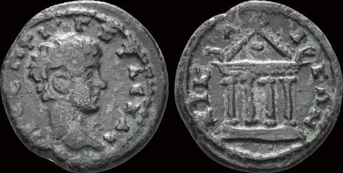 198-209ad Bithynia Nicae Geta, as Caesar Ae17 tetrastyle..., Timbres & Monnaies, Monnaies & Billets de banque | Collections, Envoi