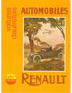 VOITURES FRANCAISES DAUTREFOIS RENAULT, Nieuw