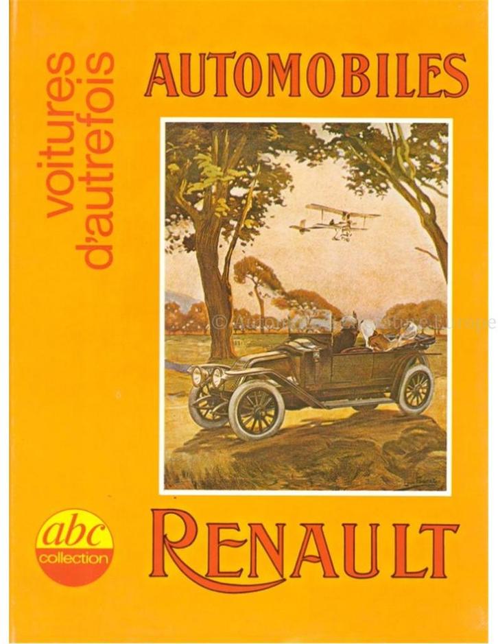 VOITURES FRANCAISES DAUTREFOIS RENAULT, Livres, Autos | Livres