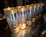 Drinkservies (6) - Kristal, Verguld - Rococò Diamante, Antiek en Kunst
