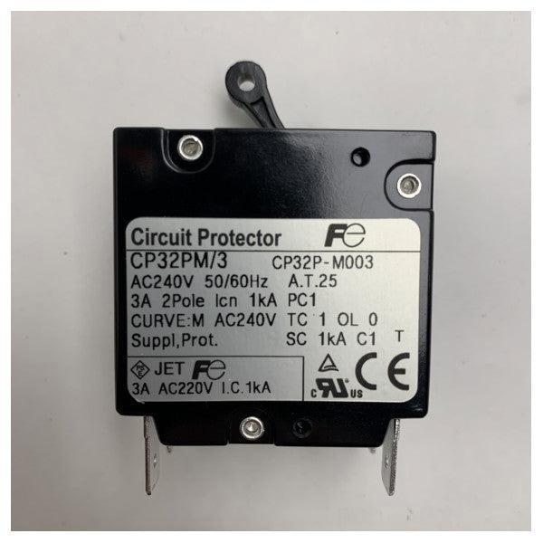 Bieden: Furuno VDR Marine Circuit Protector 3A 2-Pole 240V, Watersport en Boten, Bootonderdelen, Ophalen of Verzenden