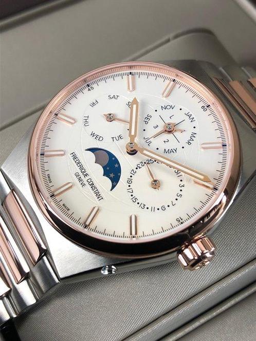 Frédérique Constant - Highlife Perpetual Calendar, Handtassen en Accessoires, Horloges | Heren