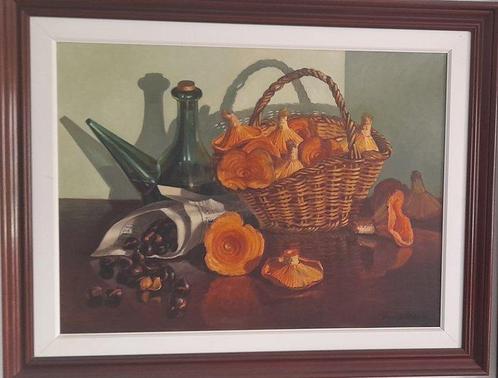 Josep Font Sellabona (1928-2010) - Fruits de Tardor, Antiek en Kunst, Kunst | Schilderijen | Klassiek