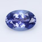 Tanzanite - 5.07 ct - International Gemological Institute, Nieuw
