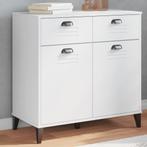 vidaXL Dressoir VIKEN 80x40x80 cm bewerkt hout wit, Huis en Inrichting, Kasten | Dressoirs, Verzenden, Nieuw