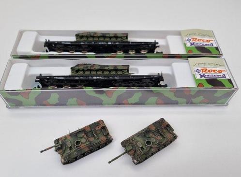 Roco N - 932 - Train miniature (2) - Minitanks camion lourd, Hobby en Vrije tijd, Modeltreinen | N-Spoor