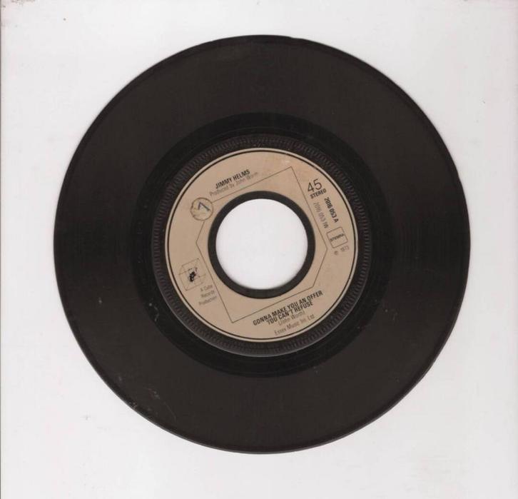 Jimmy Helms – Gonna Make You An Offer You Cant Refuse / Wor, CD & DVD, Vinyles Singles, Enlèvement ou Envoi
