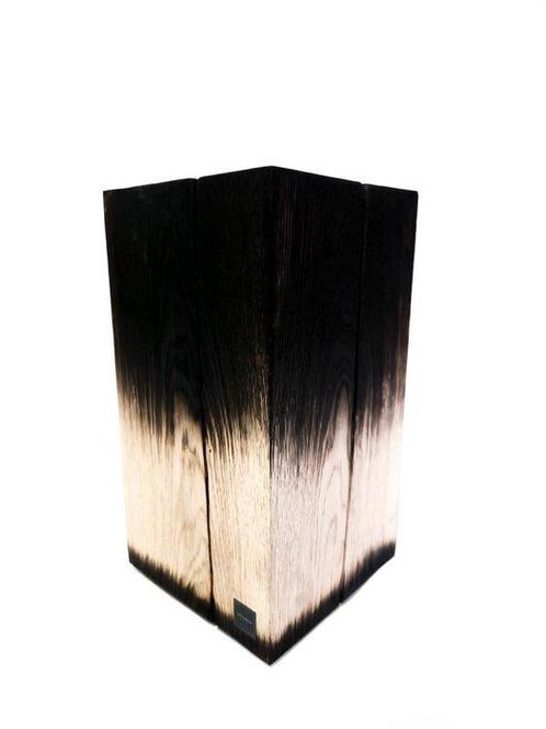 THE FOREST - Bijzettafel - Shou Sugi-verbod - Eik -, Antiek en Kunst, Kunst | Designobjecten