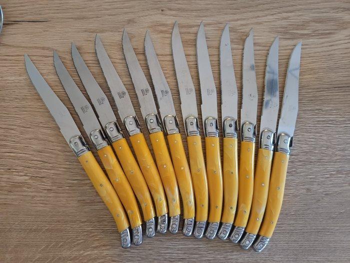laguiole - Bestekset (48) - Plastic, Staal, Antiek en Kunst, Antiek | Keukengerei