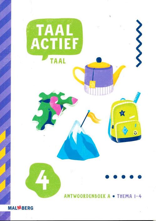 Taal Actief versie 5 Antwoordenboek A Taal groep 4, Livres, Livres scolaires, Envoi