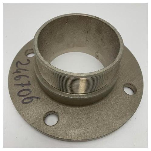 Bieden: Guidi Nickel alloyed flange with male tread 4 inch, Watersport en Boten, Bootonderdelen, Ophalen of Verzenden