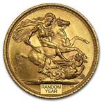 Verenigd Koninkrijk. British Gold Sovereign Queen Elizabeth, Postzegels en Munten