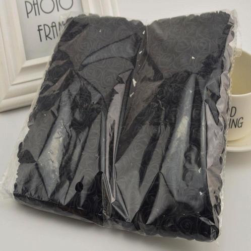 Actie mini foam roos 2,5 cm zwart tule +/- 144st zak,, Huis en Inrichting, Woonaccessoires | Kunstplanten en Kunstbloemen, Nieuw