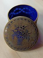 Val Saint Lambert - Sieradendoos - kobaltblauw