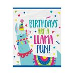 Lama uitdeelzakjes Verjaardag 8st, Nieuw, Verzenden
